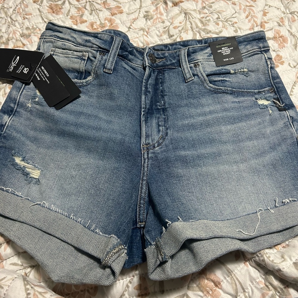 Silver Jeans Light Blue Jean Shorts